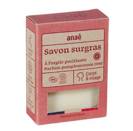 Savon pamplemousse et argile blanche purifiante - Anaé - Corps