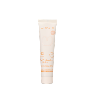 Ma Protection Joli teint - Hydratant visage teinté SPF 50 (sable ou doré) - OMUM - Solaires