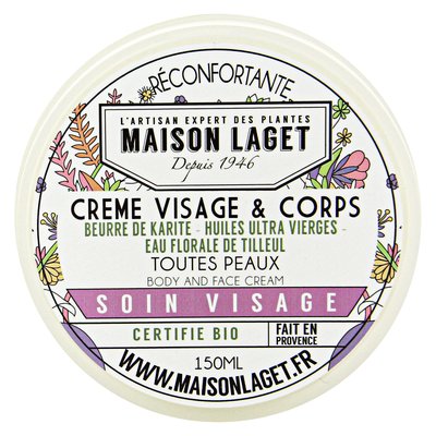 Organic Shea and Rosebud FACE & BODY CREAM - MAISON LAGET - Face - Hair - Baby / Children - Massage and relaxation - Body
