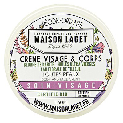 Organic Shea and Rosebud FACE & BODY CREAM - MAISON LAGET/ BERNARD LAGET - Face - Hair - Baby / Children - Massage and relaxation - Body