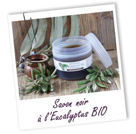 Savon noir pur olive Eucalyptus - Aroma-zone - Hygiène