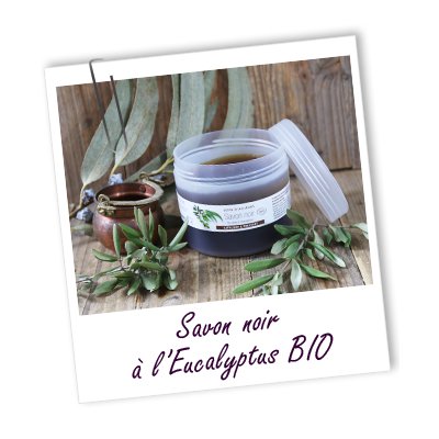 Savon noir pur olive Eucalyptus - Aroma-zone - Hygiène