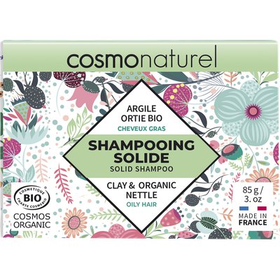 SHAMPOOING SOLIDE CHEVEUX GRAS - COSMO NATUREL - Cheveux