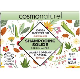 SHAMPOOING SOLIDE CHEVEUX SECS - COSMO NATUREL - Cheveux