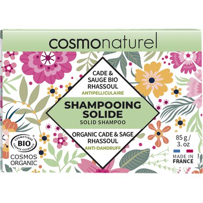 SHAMPOOING SOLIDE ANTIPELLICULAIRE - COSMO NATUREL - Cheveux
