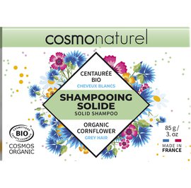 SHAMPOOING SOLIDE CHEVEUX BLANCS - COSMO NATUREL - Cheveux
