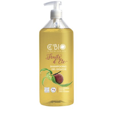 SHOWER SHAMPOO SUMMER FRUITS - CE'BIO - Hygiene - Hair