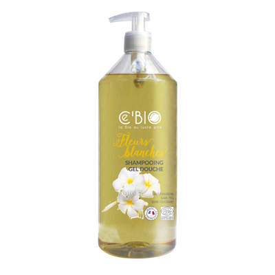 SHOWER SHAMPOO WHITE FLOWERS - CE'BIO - Hygiene - Hair