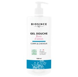 ROSE SHOWER GEL Body & Hair - BIOSINCE 1975 - Hygiene