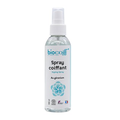 Spray coiffant au Géranium (spray fixant) - Biocoiff - Cheveux