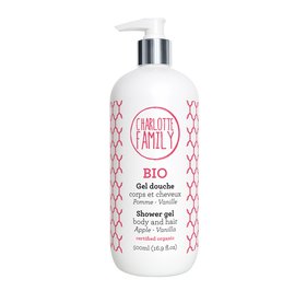 Shower Gel Body & Hair Apple-Vanilla - Charlotte Family - Hygiene - Baby / Children