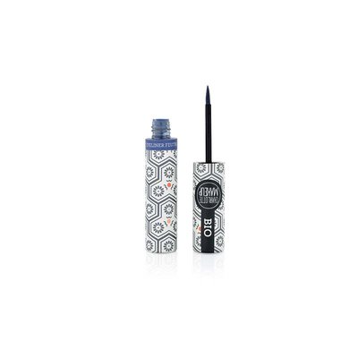 Blue night eye liner felt pen - Charlotte Make Up - Makeup
