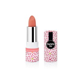Bright lipstick pink wood - Charlotte Bio - Makeup