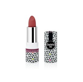 Bordeaux red mat Lipstick - Charlotte Bio - Makeup