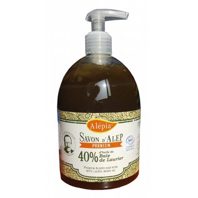 PREMIUM LIQUID ALEPPO SOAP 40% - ALEPIA - Hygiene
