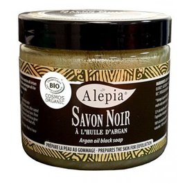 Black soap with Argan oil - ALEPIA - Body