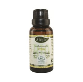Huile essentiel de Citron 10mL - ALEPIA - Cheveux - Massage et détente