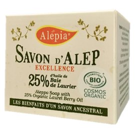 Savon Alep Excellence Tradition 25% - ALEPIA - Visage - Hygiène - Corps