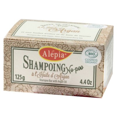 Barre de Shampoing No-Poo à l'Huile d'Argan - ALEPIA - Cheveux