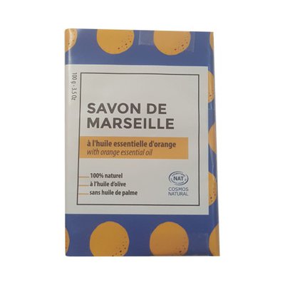 Orange Marseille soap - ALEPIA - Face - Hygiene - Body