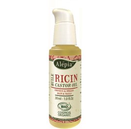 Huile de Ricin 30mL - ALEPIA - Visage - Cheveux - Massage et détente - Corps