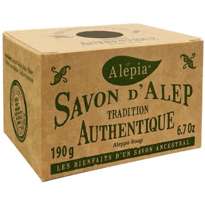 Savon Alep authentique tradition - ALEPIA - Visage - Hygiène - Corps