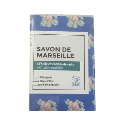 Savon de Marseille parfumé au Cédre - TERRE D'ECOLOGIS - Hygiène