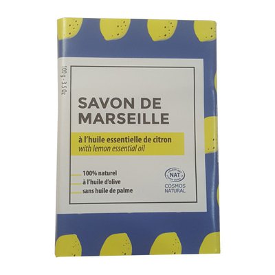 Savon de Marseille parfumé au Citron - TERRE D'ECOLOGIS - Hygiène