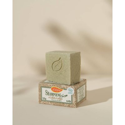 Barre de shampoing no-poo à l'huile d'argan - Alepia - Cheveux