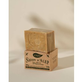 Authentic Aleppo soap 5% laurel - Alepia - Hygiene - Body