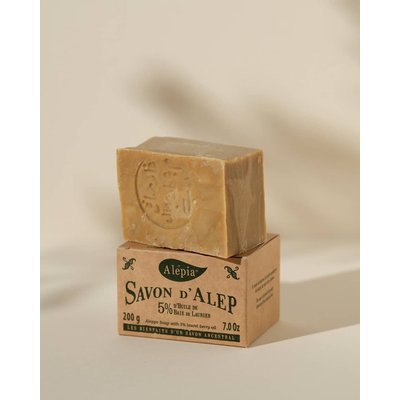 Authentic Aleppo soap 5% laurel - Alepia - Hygiene - Body