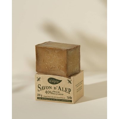 Authentic Aleppo soap 40% laurel - Alepia - Body