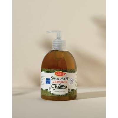 Authentic Tradition Aleppo liquid soap 1% laurel - Alepia - Hygiene - Body