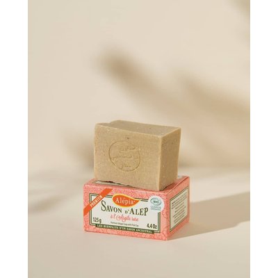Premium Aleppo soap with pink clay - Alepia - Hygiene - Body