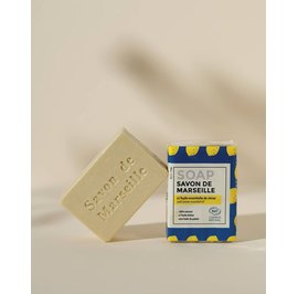 image produit Marseille soap with Lemon essential oil 