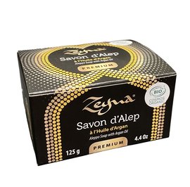 Savon d'Alep Premium à l'huile d'argan - Zeyna - Hygiène - Corps