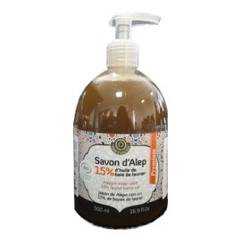 Premium liquid Aleppo soap 15% laurel - Terre d'ecologis - Hygiene - Body