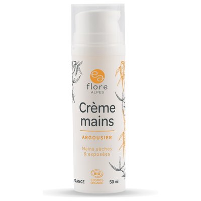 Crème Mains à l'huile d'argousier - FLORE ALPES - Corps