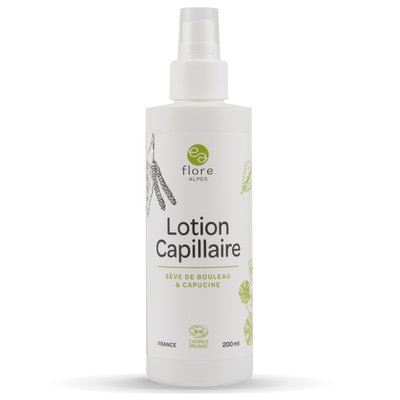 Lotion Capillaire à la sève de bouleau & Capucine - FLORE ALPES - Cheveux