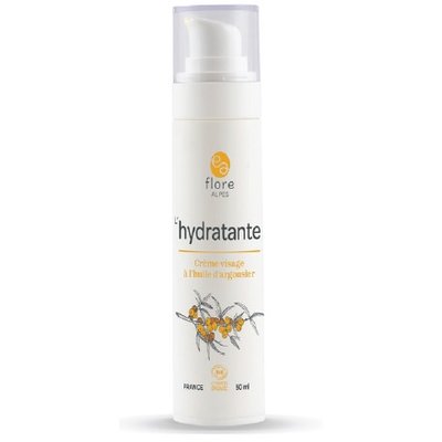 Crème Hydratante aux huiles d'argousier et d'abricot - FLORE ALPES - Visage
