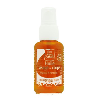 Seabuckthorn face and body oil - FLORE ALPES - Face