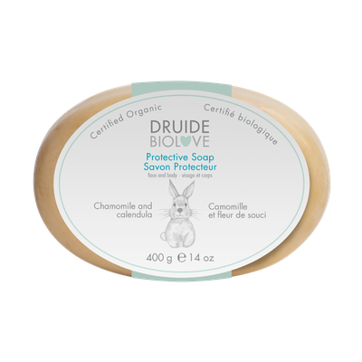 Savon Protecteur bébé (Camomille et fleur de souci) 100 g - DRUIDE - Bébé / Enfants