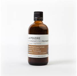 image produit La poudre de graines de pin maritime - exfoliant corps