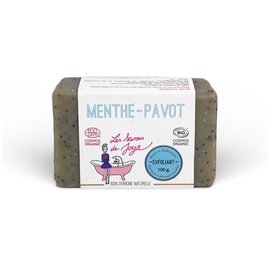 SAVON EXFOLIANT MENTHE PAVOTS - LES SAVONS DE JOYA - Hygiène