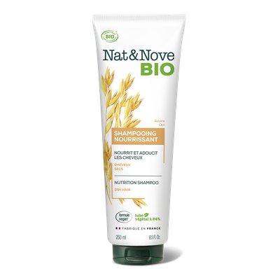 Shampooing Nourrissant Cheveux secs - Nat&Nove BIO - Cheveux