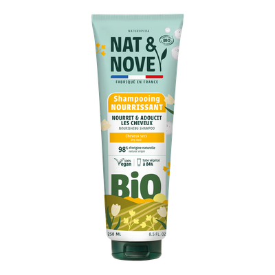 Shampooing Nourrissant - Nat&Nove BIO - Cheveux