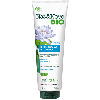 Hydrating shampoo water lily - Nat&Nove BIO - Hair