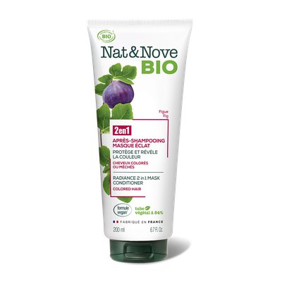 Après-shampooing - Masque 2 en 1 Eclat - Nat&Nove BIO - Cheveux