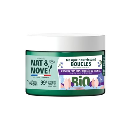 Masque Nourrissant Bouclés - Nat&Nove BIO - Cheveux