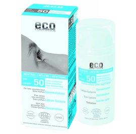 Lotion Solaire indice 50 neutre - Eco cosmetics - Solaires